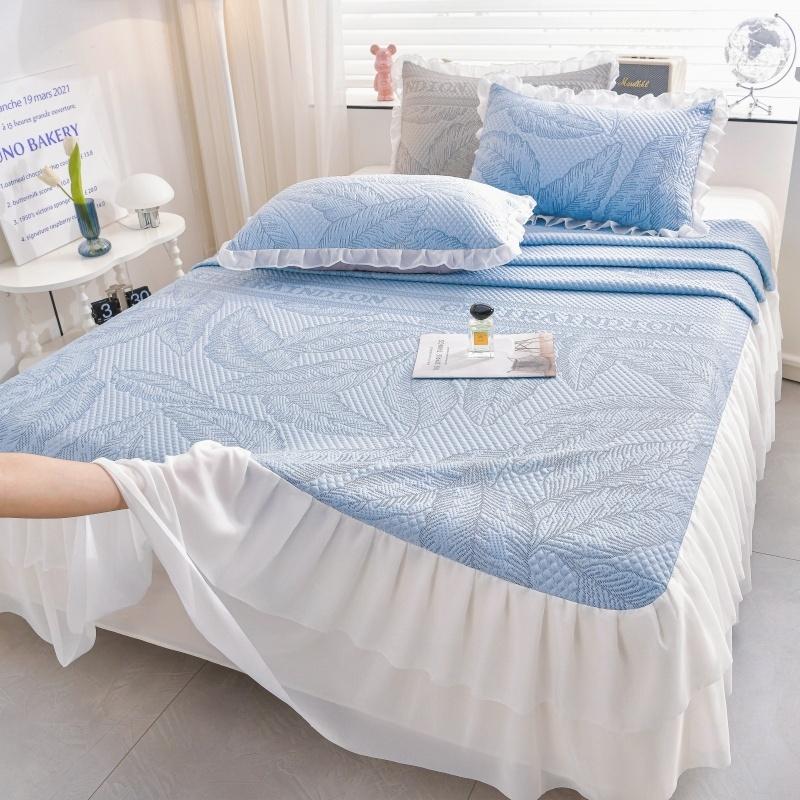Mei Yun Ge 400g A-class Jacquard Ice Cool Bean Cool Bed Skirt Cool Mat