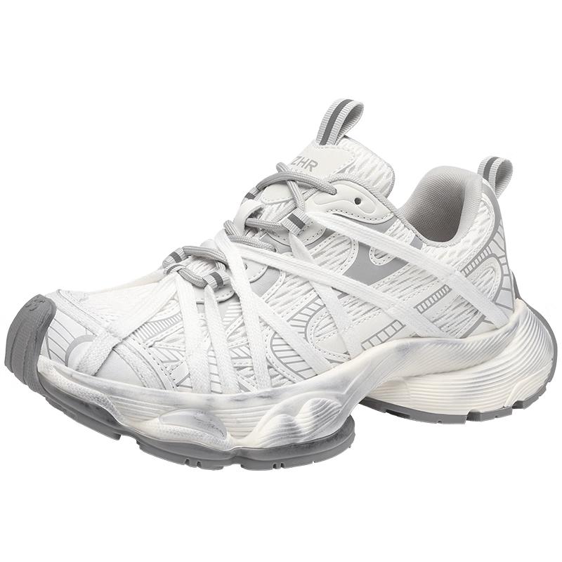 ZHR Women s Mesh Platform Dad Sneakers 40
