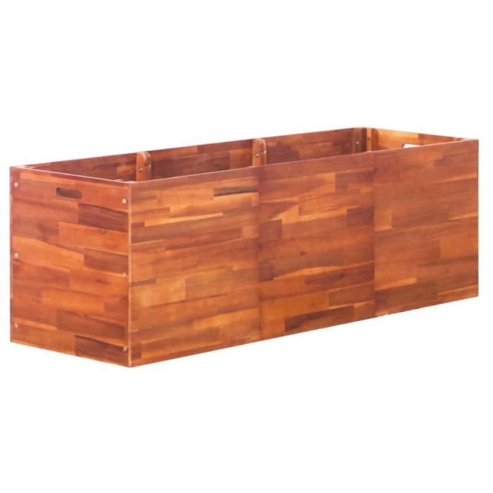 VidaXL Raised Garden Bed Acacia Wood 150x50x50 Cm