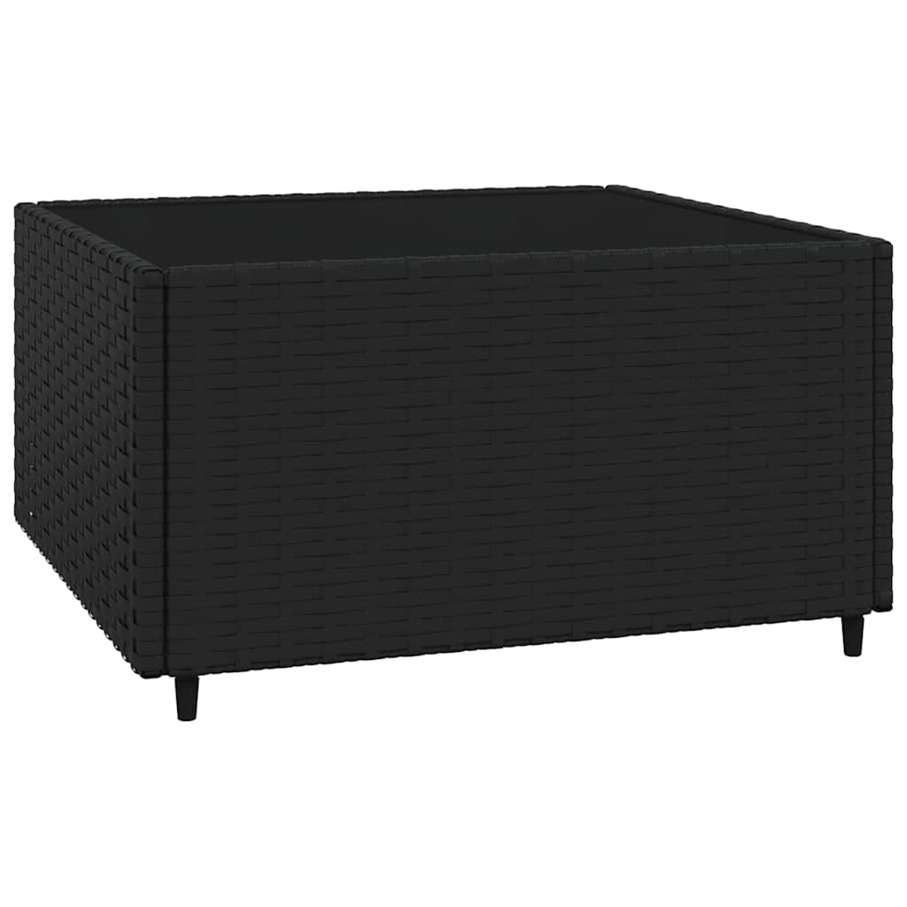 Vidaxl 4-Piece Lounge Set With Cushions, Poly Rattan