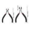 5Pcs Pliers Kit Diagonal Flat Nosed Bail Making Jewelry Pliers Hand Crimping Winding Tools Bail Making Pliers Jewelry Pliers Set