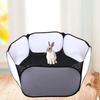 Yousheng Small Pet Playpen Breathable Mesh Prevent Escape Collapsible Hexagonal Playpen Rabbits Guinea Pig Rabbit Kitten Cage Tent Toy Pet Supplies