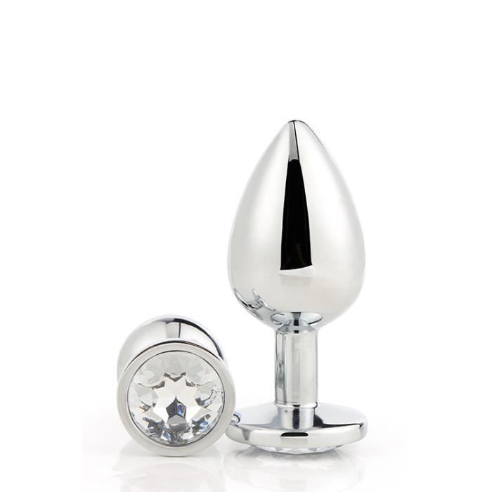 Bouchon anal - DREAM TOYS - Love Love - Argenté - Aluminium - Petit