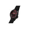Seiko Mechanical Movement Nylon Strap Watch Men's Watches Black Dial SRPD83K1