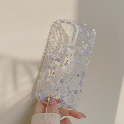 Spring and Summer Dopamine Florals Suitable for Apple 14promax Mobile Phone Case Iphone13 Small Fresh 14pro