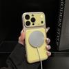 Lychee Grain Magnetic Shockproof Phone Case for iPhone 15-14/13/12/11 PROMAX