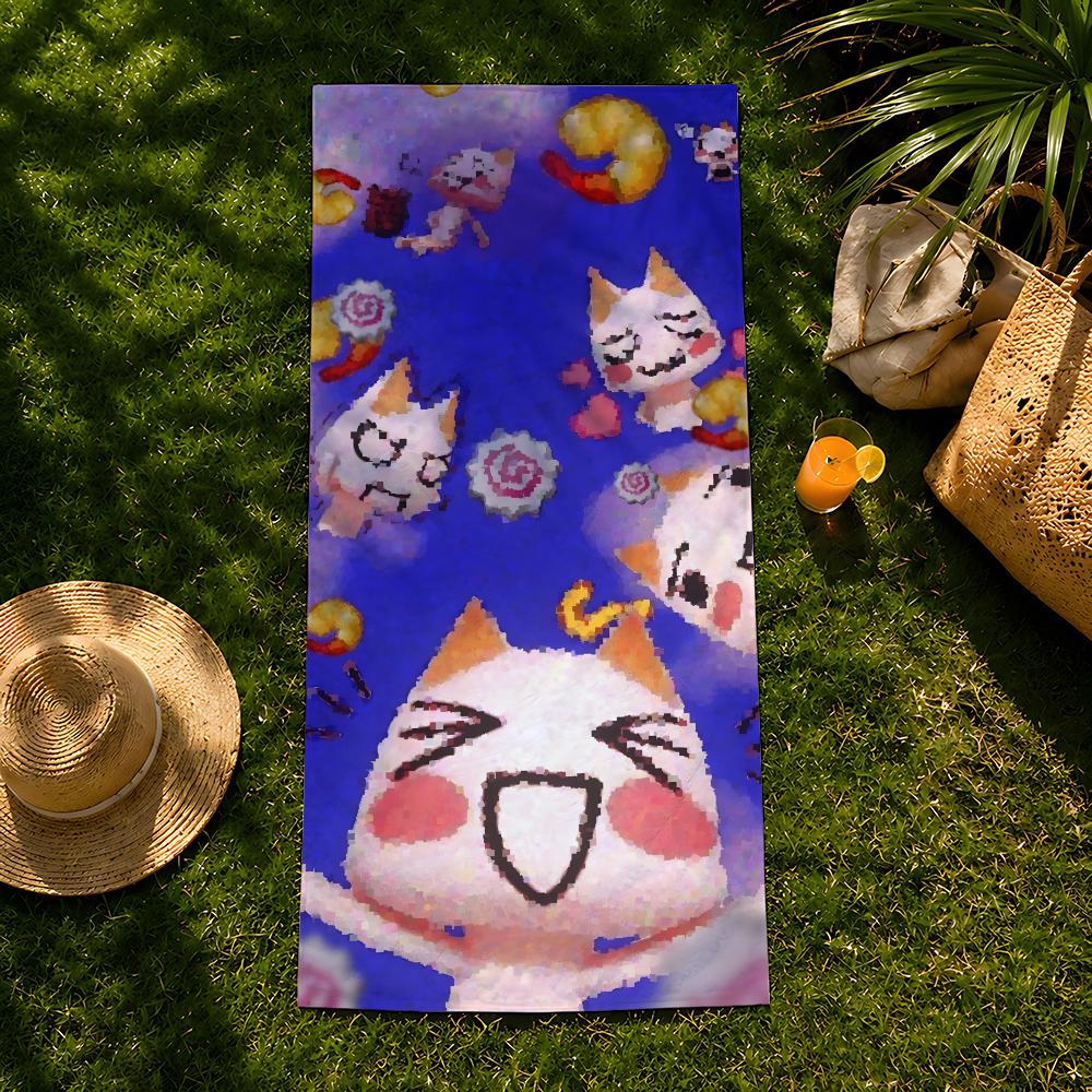 Artist T-Toro I-Inoue Towel beach towel, quick drying absorbent bath towel for Swim,Gym,Camping,Outdoor