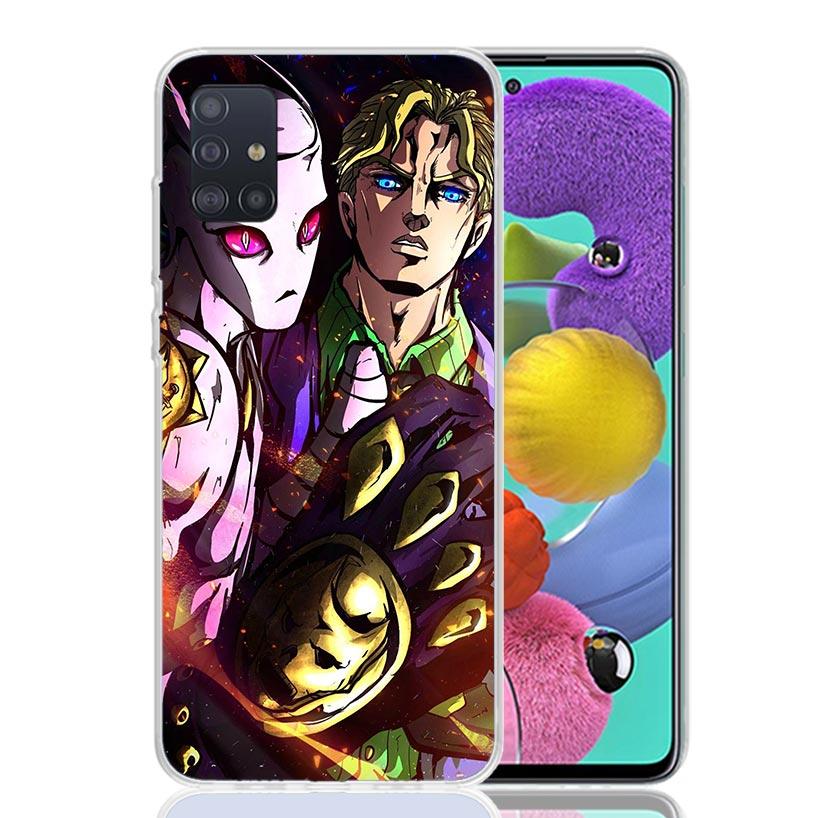 JoJo's Bizarre Adventure Hot Anime Phone Case For Samsung Galaxy A52 A32 A22 A12 A02S A50S A30S A51 A31 AA71 Note 20 Ultra 10 S1