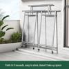 Qicaijiang Foldable Telescopic Clothes Drying Rack