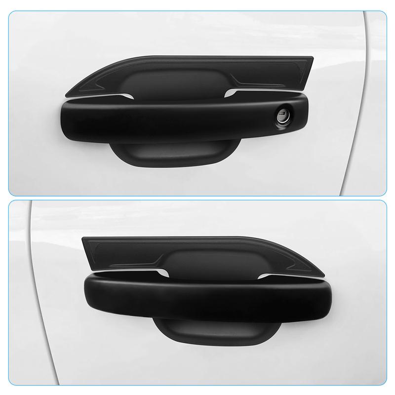 For Ford Ranger Raptor  2024 T9 Wildtrak XLS Door Handle Cover Inner Cap Guard Set for Ford Ranger Car Styling Accessories