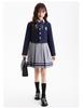 Autumn British Style Kindergarten and Primary School Uniform Skirt Set
