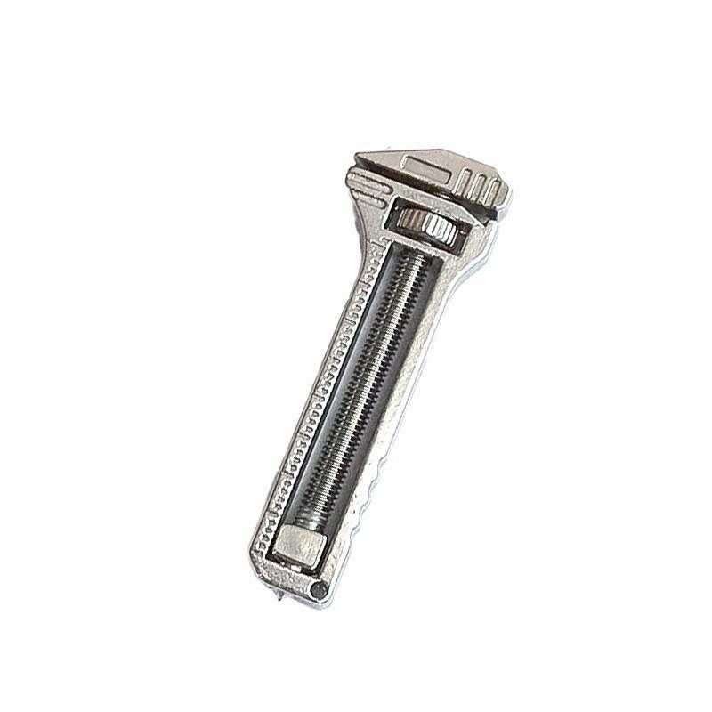 Clé Multifonction 1-S Outil EDC Portable Porte-clés Chaîne Couteau de Poche Pied à coulisse Ouvre-bouteille Kit de Survie Camping Mini