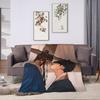 Super Soft BlanketKids Adult Picnic YAOI Manga Bedding Throws  Flannel Bedspread For Couch Bed Street Trend Sofa Bed Cover