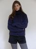 Asula Cozy Highneck Cardigan (Navy)