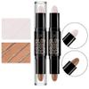 Contour Stick,2 In 1 Makeup Highlight Shading Stick,contour Kit Natural Bronzer Stick,double Head Contour Highlighter Stick
