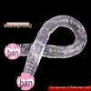 55CM Double-Headed Realistic Dragon Phallus Anal Plug & Massage Erotica for Women