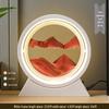 3D Quicksand Night Lamp: Creative Glass Table Light & Ornament Gift