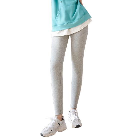 Winter Leggings High Waist Slim Butt Lifting Versatile Thickened Velvet Leggings Solid