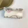 Waterproof Cartoon Animal Shark Clip Sweet Women Hair Accessories Acrylic Hair Claw  Gifts