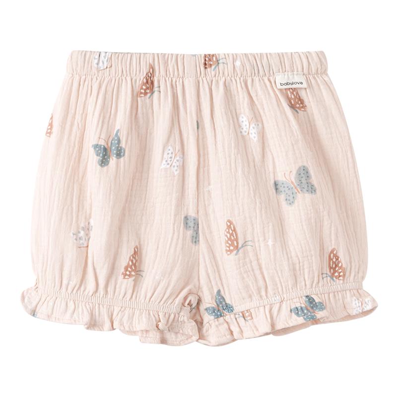 Babylove Girls  Pure Cotton Gauze Summer Shorts 80