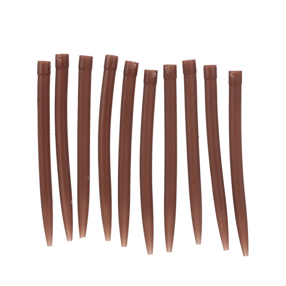 50pcs 54mm Anti Tangle Rubber Sleeves Connect with Fishing Hook Carp Coarse Fishing Accessories