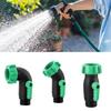 2PCS Heavy Duty Plastic Garden Hose Shut Off Valve Leak Proof Water Flow Control Adapter with Ergonomic Grip for RV Boat