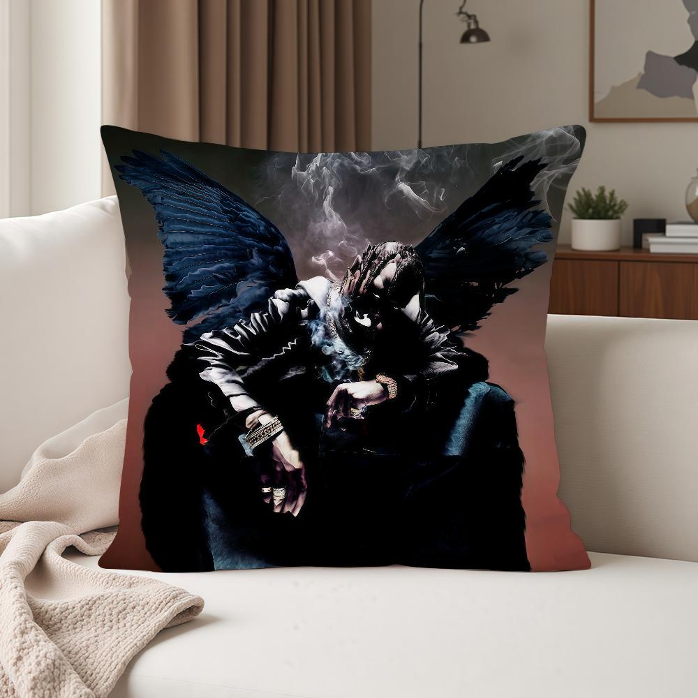 Rapper Ttravis Sscott JackBoys 2 Pillow Case Suitable For Bedrooms Living Rooms Cars Home Decoration