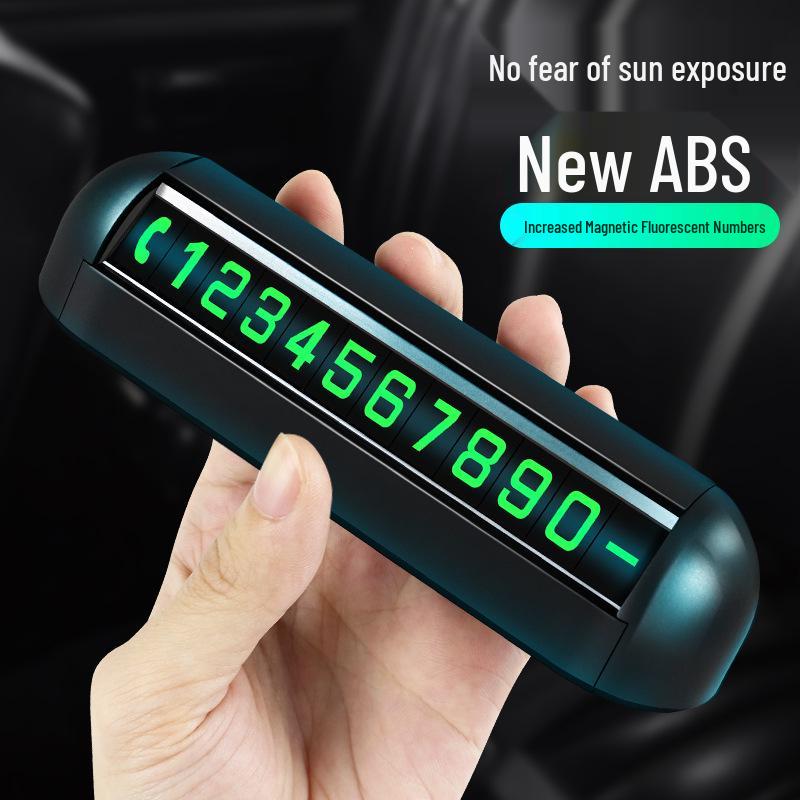 

Металева номерна табличка для паркування автомобіля преміум-класу, яку можна приховати