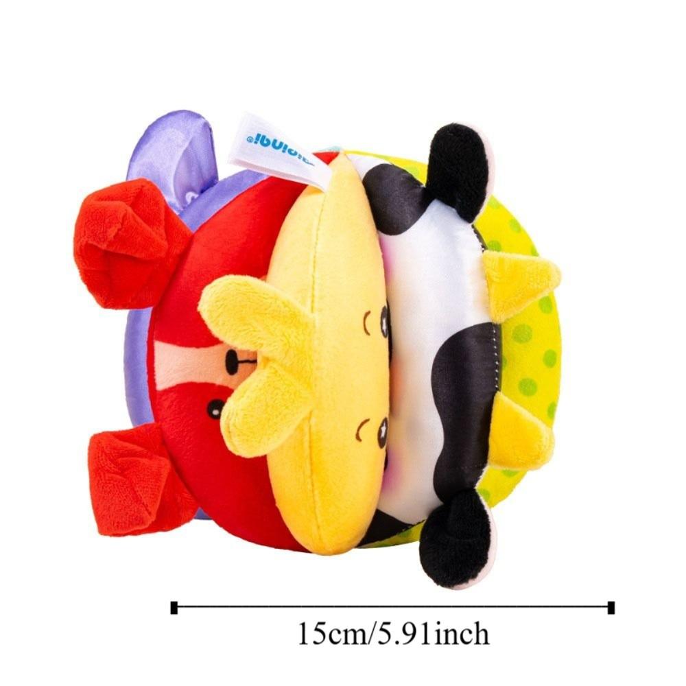 Plush Baby Hand Grasp Ball Montessori Baby Cloth Balls  Kids Children