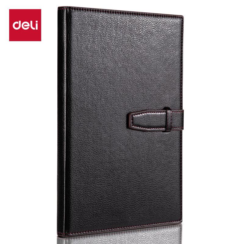 Deli 16K Business Classic Leather Notebook