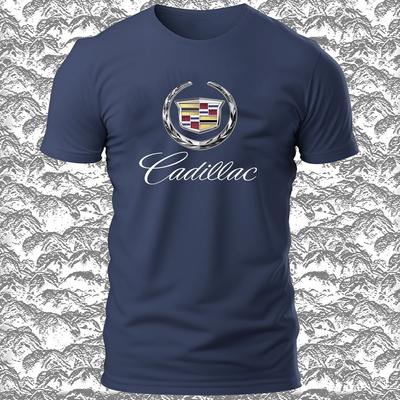 Nouveau logo Cadillac Véhicules de luxe Entreprise T-shirt Taille S-5XL Fabriqué aux États-Unis T-shirt Unisexe