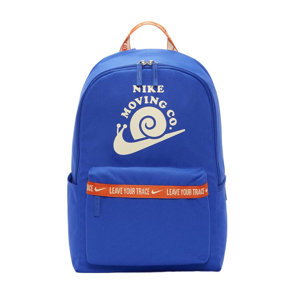 Nike Zaino Regular Unisex Heritage in Poliestere Blu DV6070-405