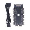 ARGB LED Hub 5V 3pin für nahtlose Integration mehrerer Geräte in benutzerdefinierter PC-Umgebung Desktop ARGB-Management
