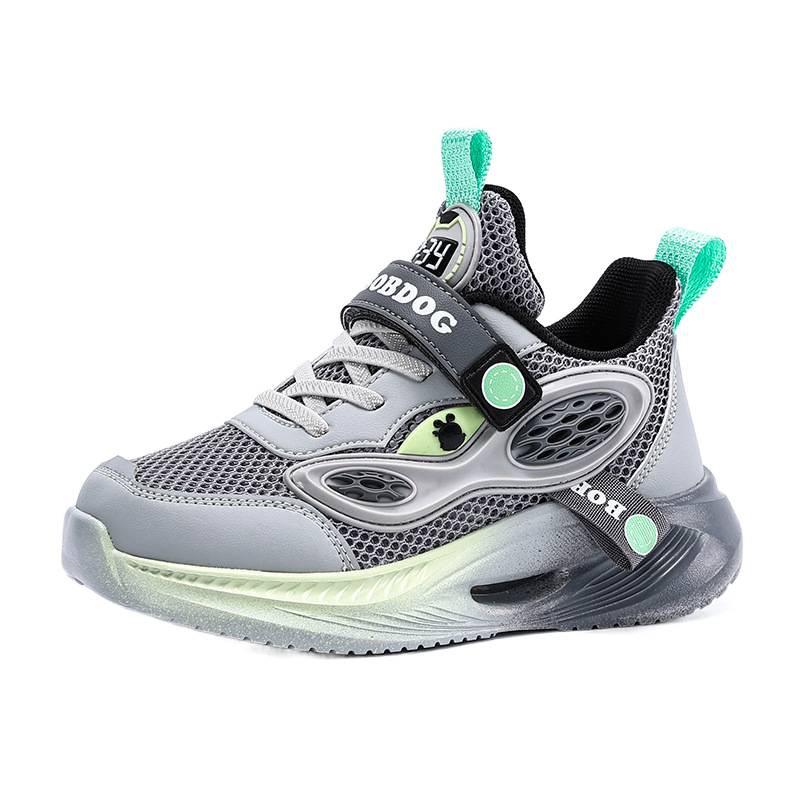 Babu bean boys shoes 2025 spring and summer new mesh children's ultra-light and thin running shoes single mesh breathable sneakers