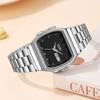 Calendar Steel Belt Women'S Watch Retro Wine Barrel High-End Watch Women'S Waterproof High-Value Quartz Watch