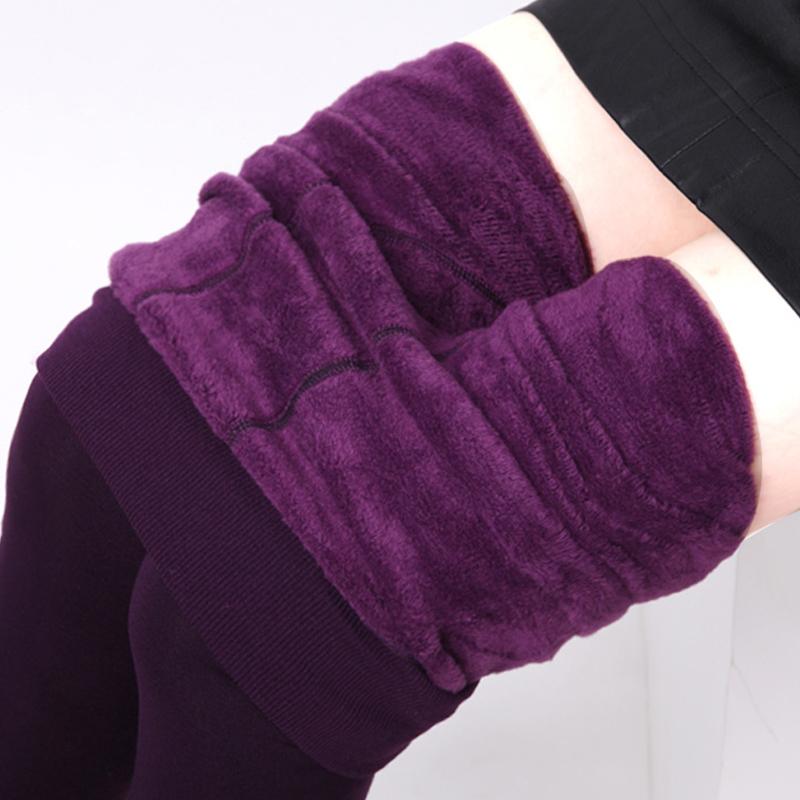 For Women Girls Thermal High Stretch Stockings Fleece Velvet High Waist Slim Stockings Tights 2025 Winter Plush Thicken Leggings