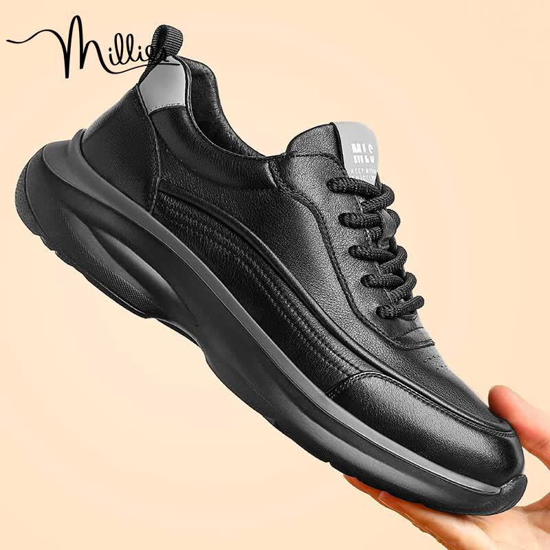 Millies Men s U1448 Leather Casual Sneakers 43