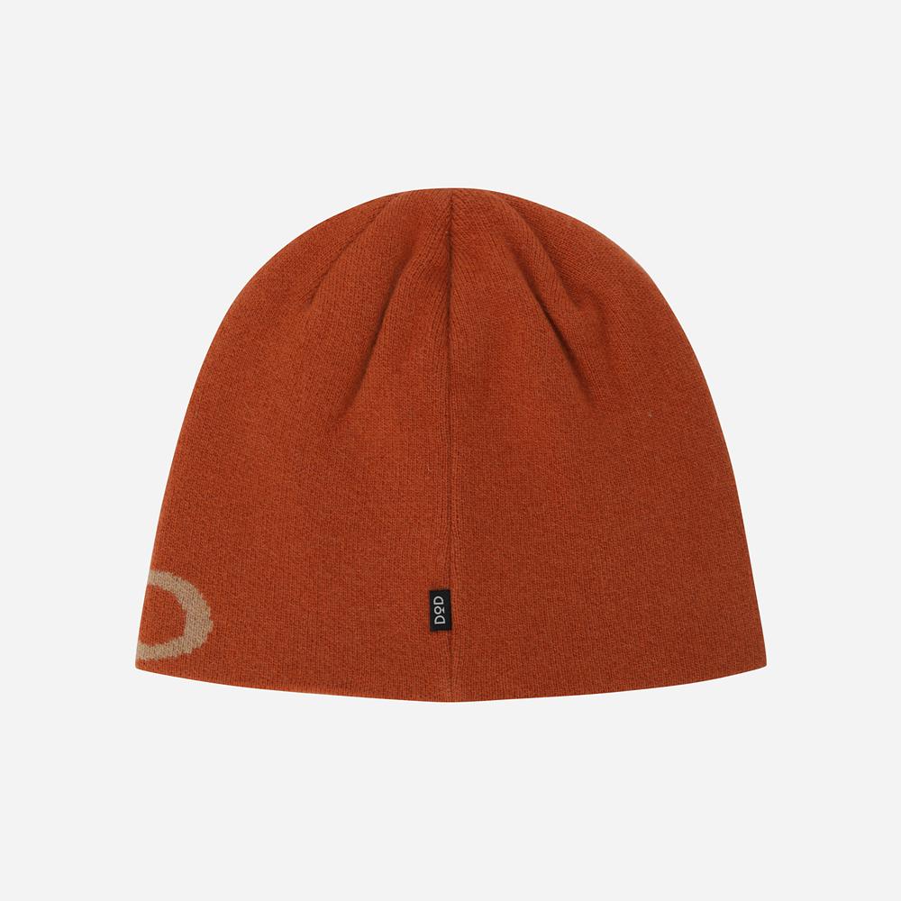 DOD Lambswool Jacquard Beanie (D.Orange)
