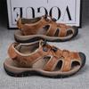 Hot Sale Summer Men's Sandals Outdoor Non-slip Men's Beach Sandals Handmade Genuine Leather Men's Shoes Fashion Men Sneakers