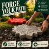 Reusable Concrete Mold Sunflower Shaped Walkway Stone Mold Mould Cement Path Mould  Patio Lawn