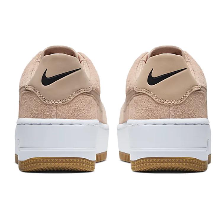 New Nike Air Force Sage Low Beige Suede Women's AR5339-203