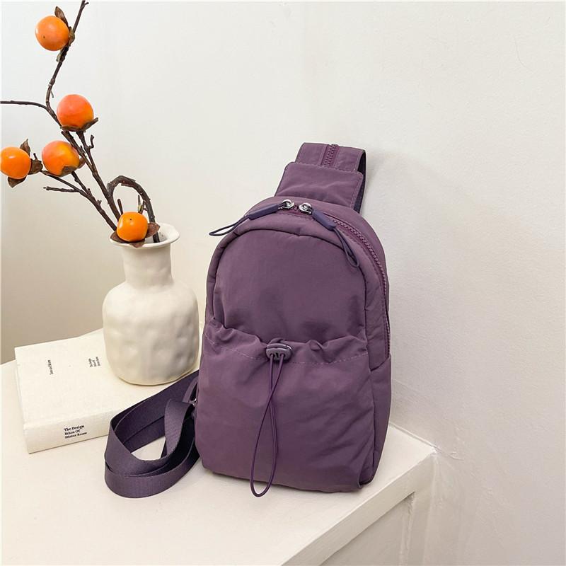 Summer New Multi-functional Fashion Casual Small Backpack Women's Travel Outdoor Backpack Versatile Cycling Breast Bag