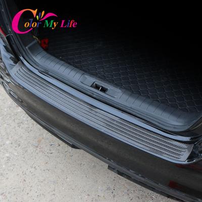 Karbon Fiber Araba Arka Koruma Tampon Koruyucu ayar kapağı Etiket Chevrolet Cruze Trax Captiva Aveo Malibu