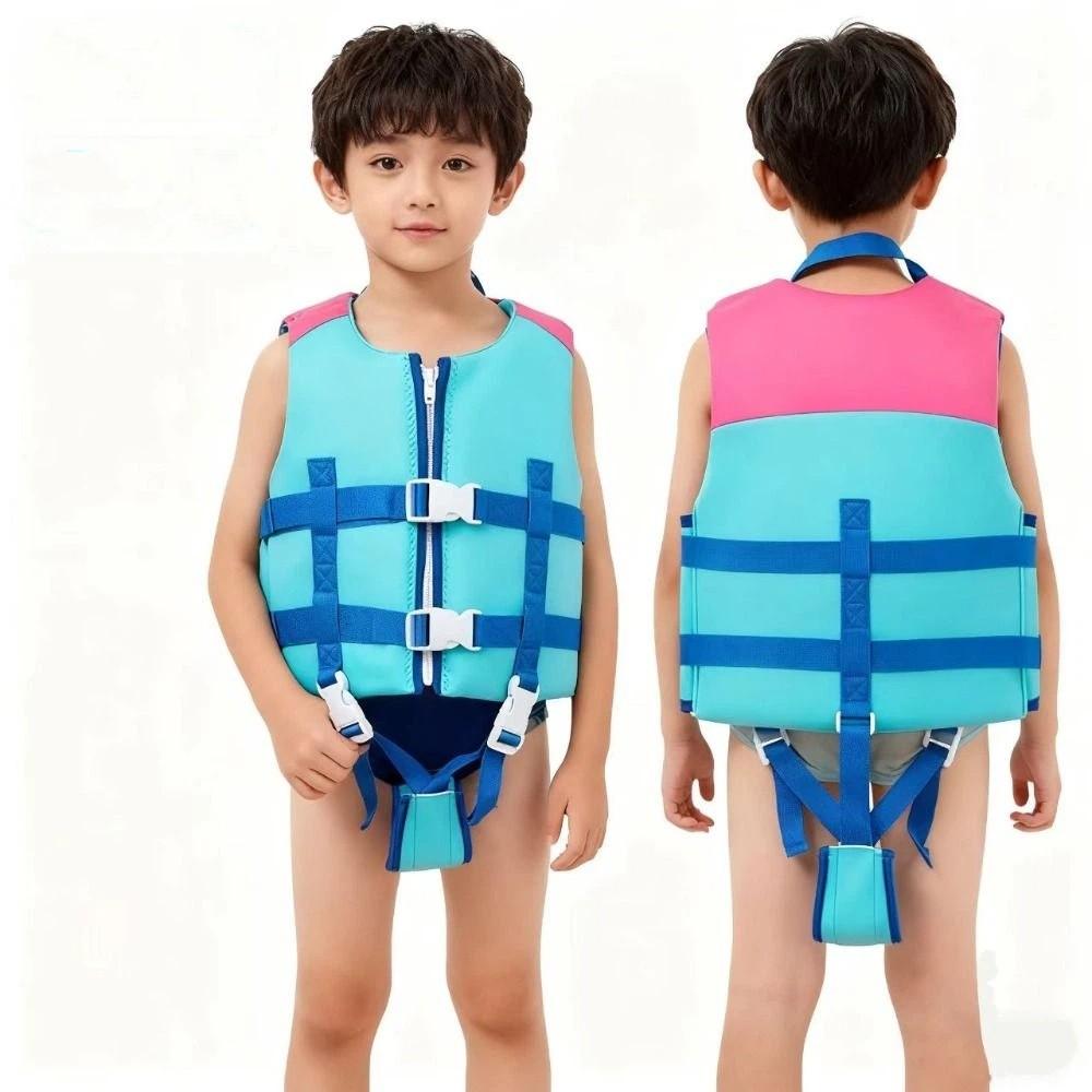 Adjustable Child Buoyancy Vest Not Falling Off Floating Vest Baby Swimming Jackets  Child