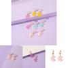 New Creative Smiley Face Earrings Colorful Cartoon Design For Fashion Women