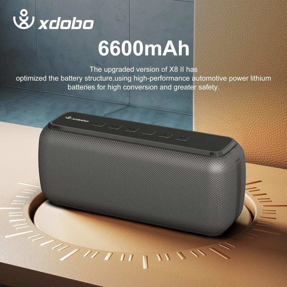 XDOBO X8 Bluetooth Subwoofer Deep Bass Wireless Speaker  for Camping Riding Hiking