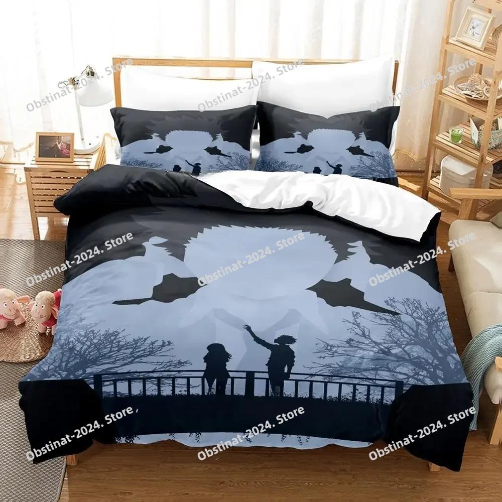 3d Anime Film A Silent Voice Bedding Set Printed Bed Set Duvet Cover Sheet Pillowcase Bed Soft Quilt Cover Full Queen King Size
