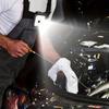 Mini Portable Headlights Alternating Traffic Wearable Flashlight Rechargeable Flashlight  Night Use
