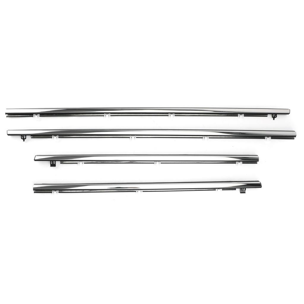 4x Außenfenster-Dichtungsleiste Dichtband Zierleiste für Acura TSX 2009-2014