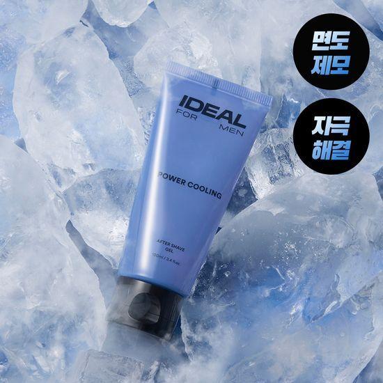 Ideal for Men Power Cooling Aftershave Gel 100mL